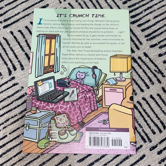 CRUNCH graphic novel book by Kayla Miller - check out the others in my closet - Picture 3 of 5